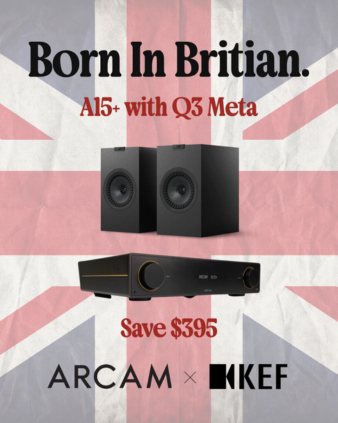 Arcam A15+ with KEF Q3 Meta Bundle