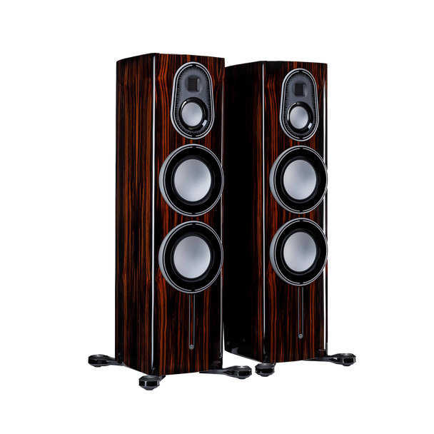 Monitor Audio Platinum 300 3G Floorstanding Speakers, pair in Piano Ebony