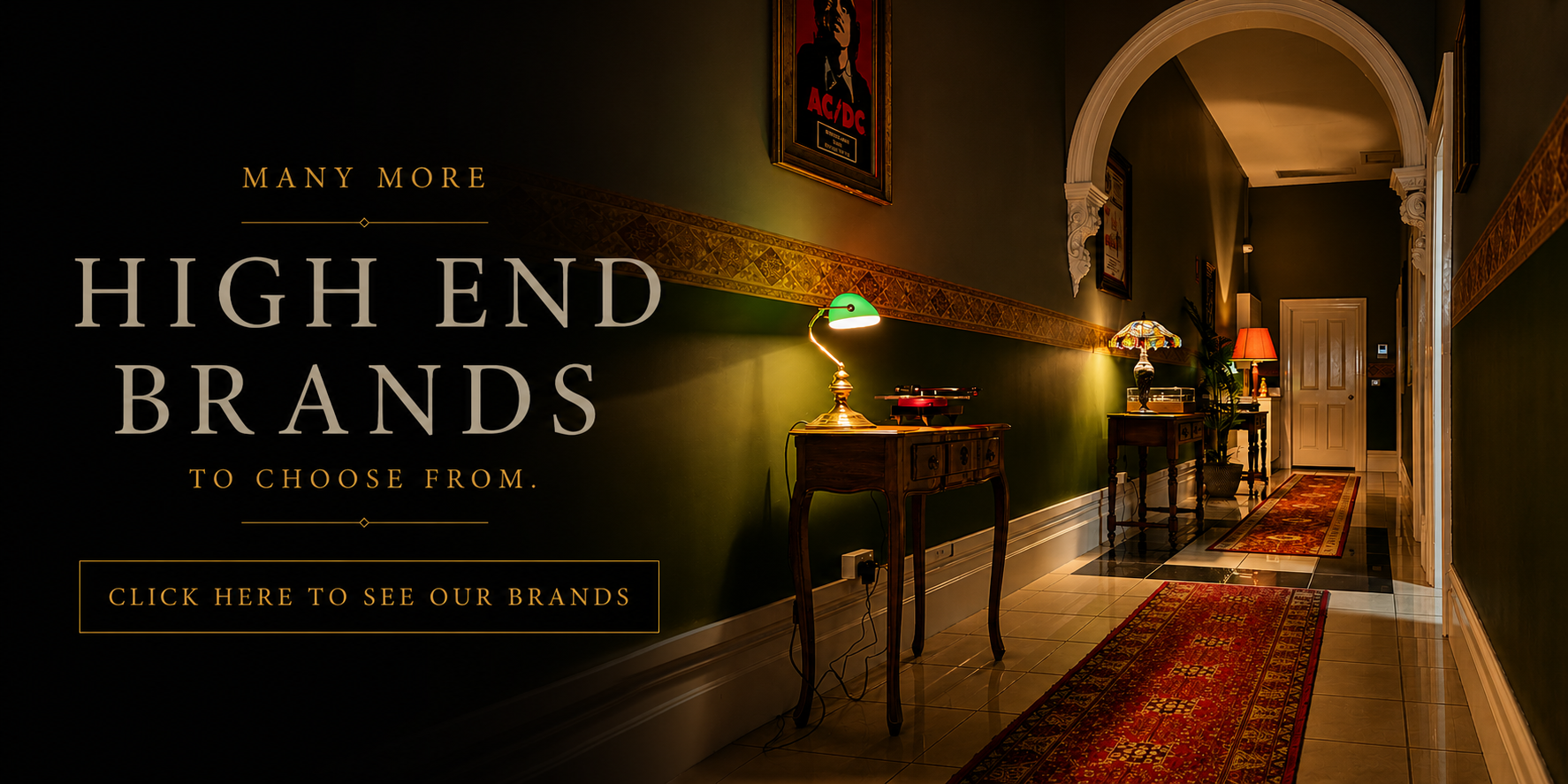 the brands we stock