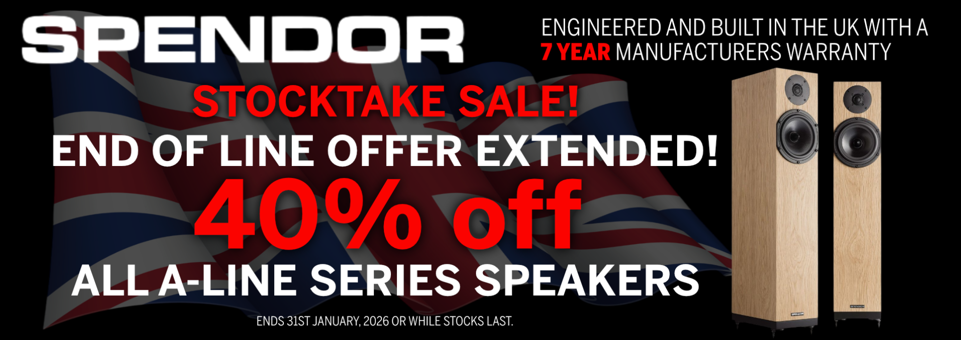 Spendor Speaker Sale