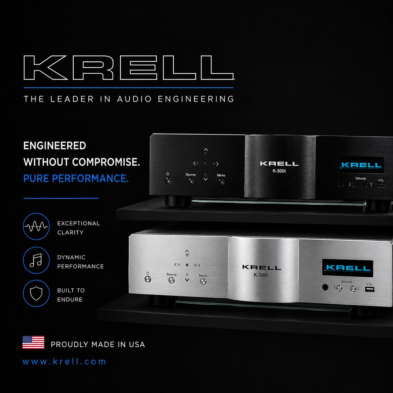 Krell Audio, for when power is paramount