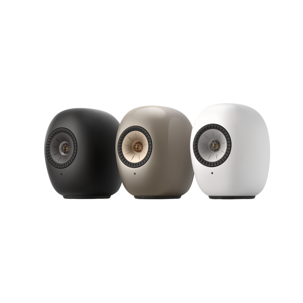 KEF LS Luxe Active Wireless Bookshelf Speakers