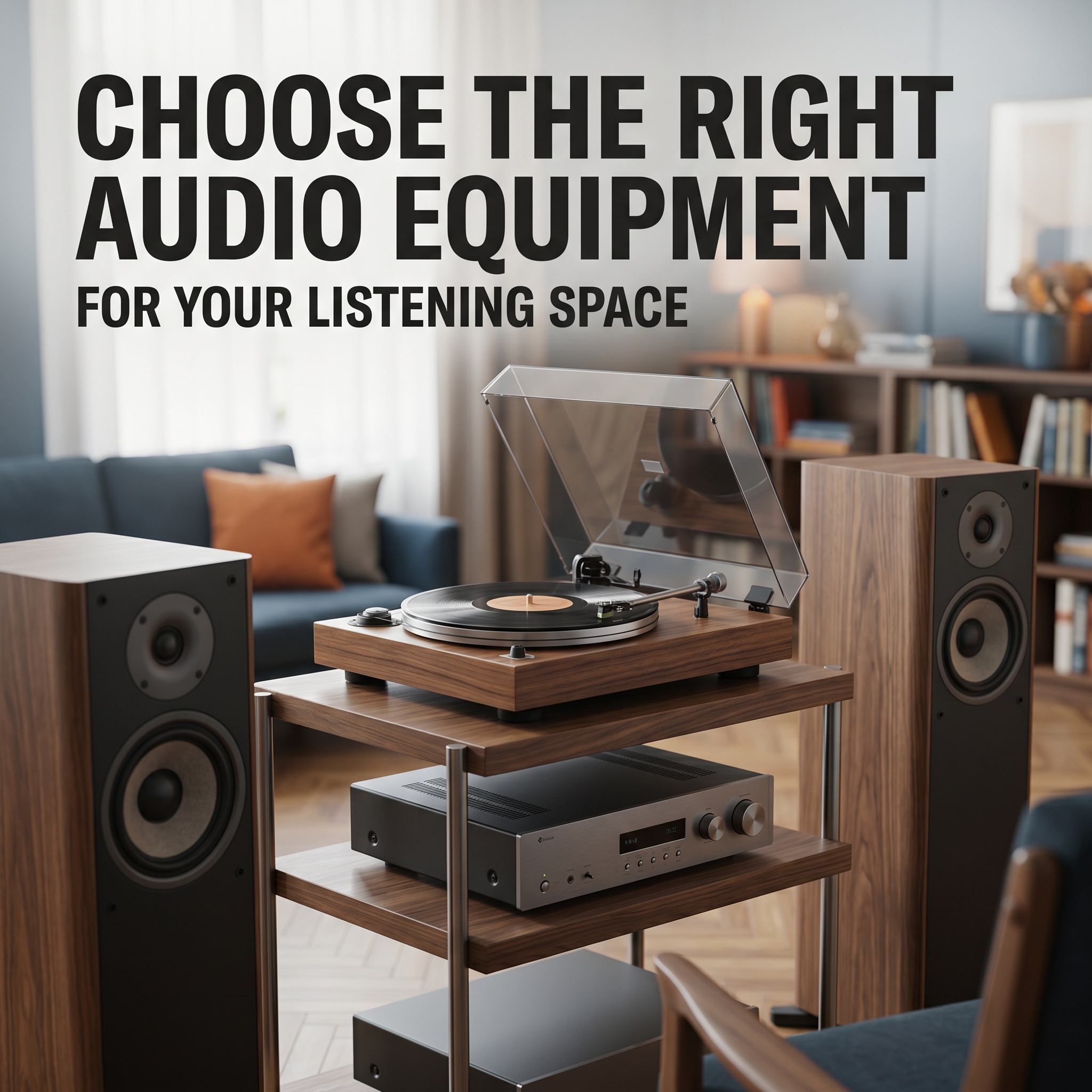 How to Choose the Right Audio Equipment for Your Listening Space