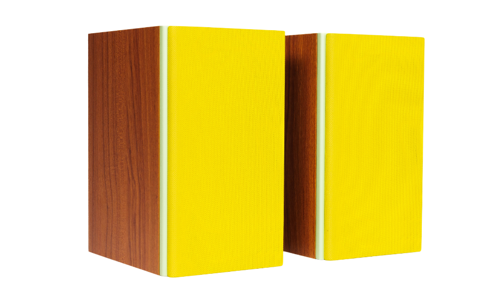 encel-gelati-bookshelf-speakers-walnut-pistachio-lemon-yellow-grilles-cropped-stereophonic.png