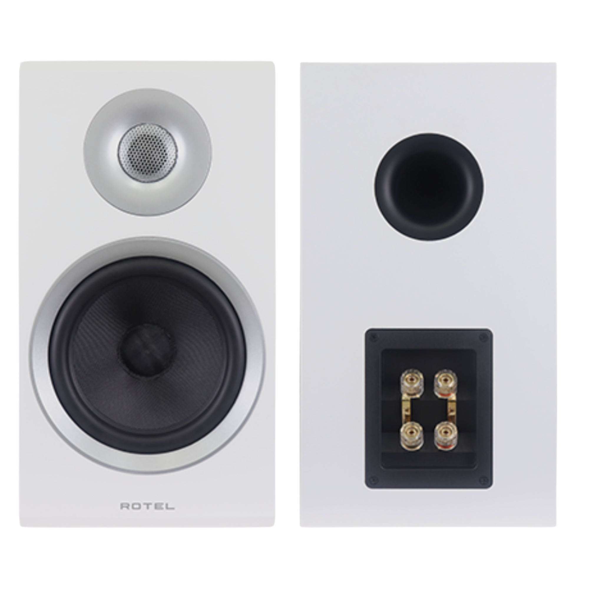 rotel-amora-5-bookshelf-speakers-white-front-and-back-stereophonic.png