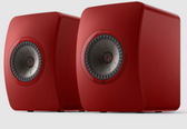 LS50 Wireless II Speakers in Lava Red (pair)