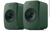 KEF LSX II LT Wireless Bookshelf Speakers (pair) in Sage Green