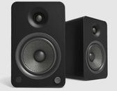 Kanto Audio YU6 Active Speakers in Matte Black, front image