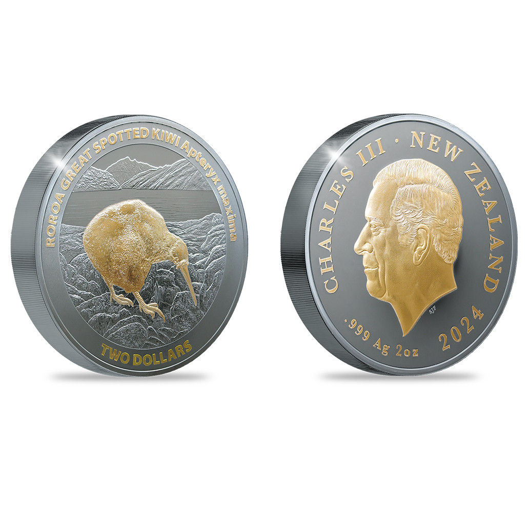 2024 Kiwi 2oz Silver Proof Coin - NZ Post Collectables