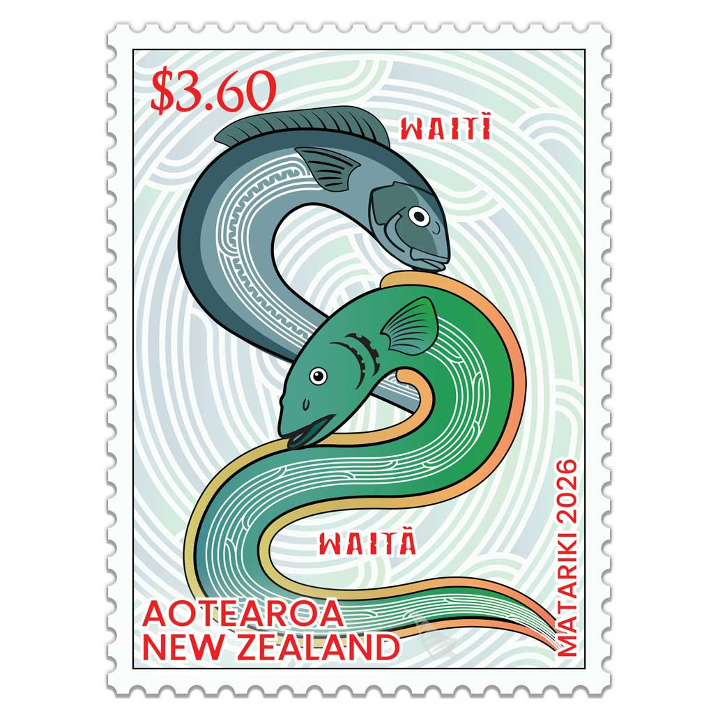 2026 Matariki - Waiti and Waita $3.60 Stamp - NZ Post Collectables