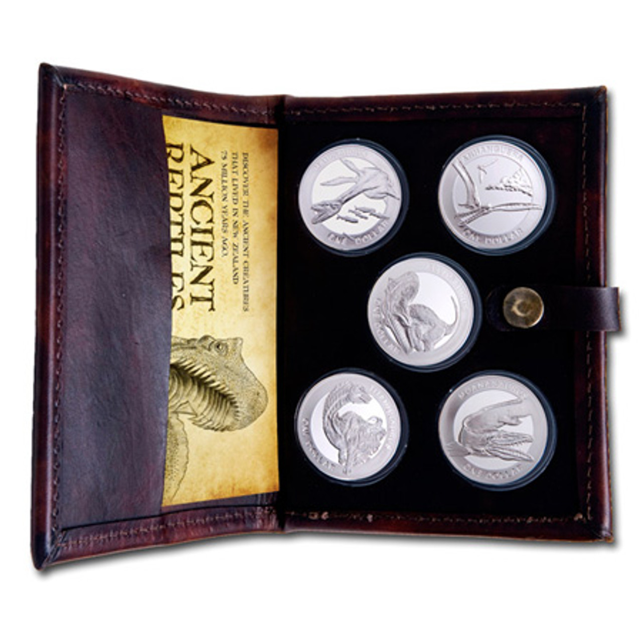 ニュージーランド 古代爬虫類 コインセット 2010年 銀貨 da1601 ニュージーランド 古代爬虫類 コインセット 2010年 銀貨 da1601