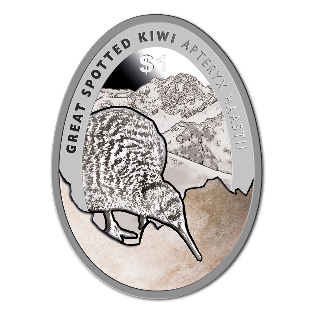 2016年ニュージーランド キウイ シルバー 純銀999 1oz 銀貨 2016 Kiwi Silver Proof Coin - NZ Post Collectables