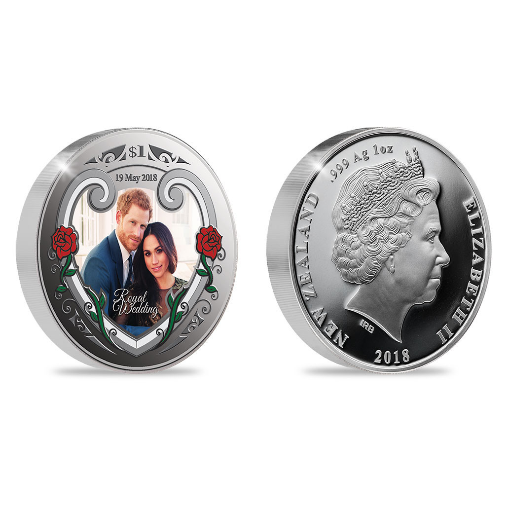 2018 Royal Wedding Silver Proof Coin | NZ Post
