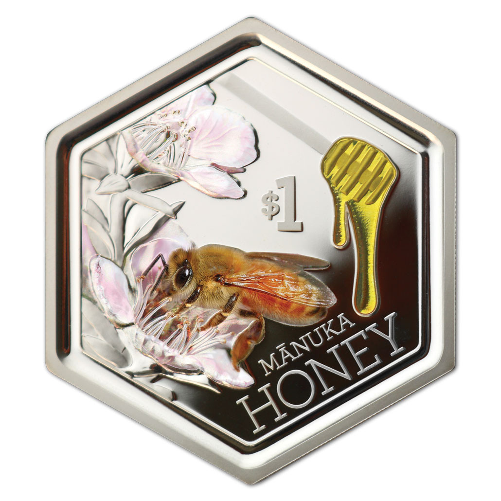 2018 Manuka Honey Silver Proof Coin | NZ Post