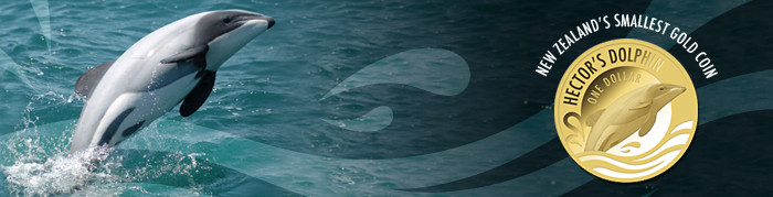 Hector's Dolphin Gold Proof Coin