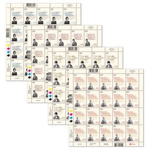 2023 Katherine Mansfield 1888-1923 Set of Stamp Sheets | NZ Post Collectables