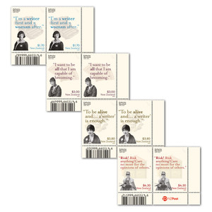 2023 Katherine Mansfield 1888-1923 Set of Logo Blocks | NZ Post Collectables