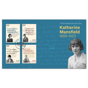 2023 Katherine Mansfield 1888-1923 First Day Cover | NZ Post Collectables