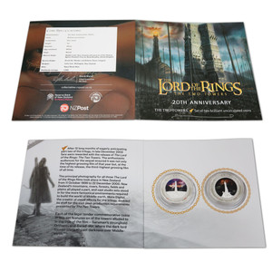 2022 The Lord of the Rings: The Two Towers 20th Anniversary Brilliant Uncirculated Coin Set with Packaging | NZ Post Collectables