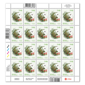 2023 Forest & Bird 100 Years $3.00 Stamp Sheet | NZ Post Collectables