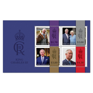 2023 King Charles III Mint Miniature Sheet | NZ Post Collectables
