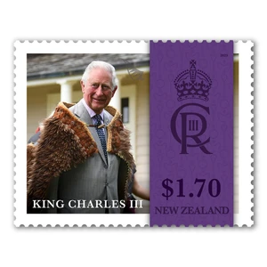 2023 King Charles III $1.70 Stamp | NZ Post Collectables