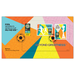 FIFA Women's World Cup 2023 Miniature Sheet First Day Cover | NZ Post Collectables