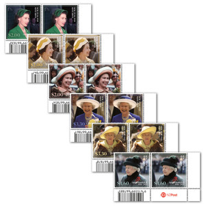Queen Elizabeth II 1926-2022 Set of Logo Blocks | NZ Post Collectables