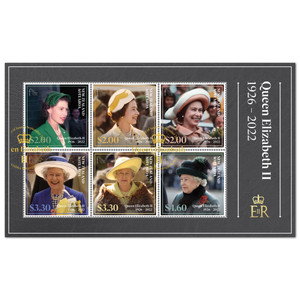 Queen Elizabeth II 1926-2022 Cancelled Miniature Sheet | NZ Post Collectables