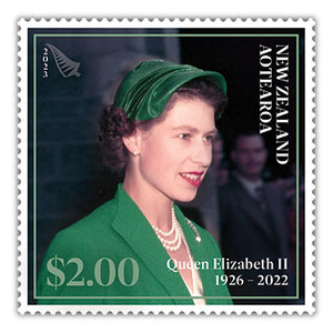 Queen Elizabeth II 1926-2022 - Royal Visit 1953-54 $2.00 Stamp | NZ Post Collectables