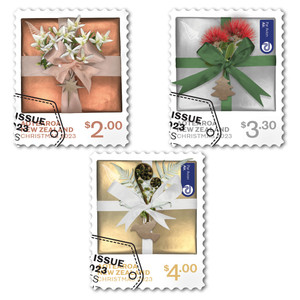 Christmas 2023 Set of Cancelled Self-adhesive Stamps | NZ Post Collectables