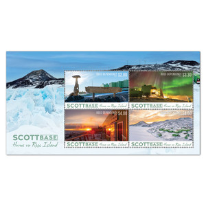 Ross Dependency - Scott Base Mint Miniature Sheet | NZ Post Collectables