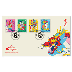 2024 Year of the Dragon First Day Cover | NZ Post Collectables