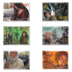 2023 The Lord of the Rings: The Return of the King 20th Anniversary Set of Cancelled Stamps | NZ Post Collectables