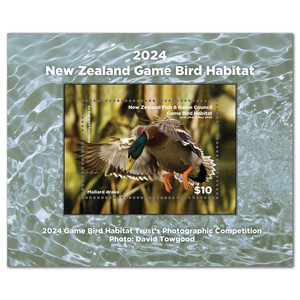 2024 Game Bird Habitat Miniature Sheet | NZ Post Collectables