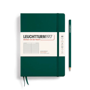 Leuchtturm Hardcover A5 Ruled Forest Green Journal | NZ Post Collectables