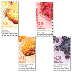 2024 Marine Reserves Set of Mint Stamps | NZ Post Collectables