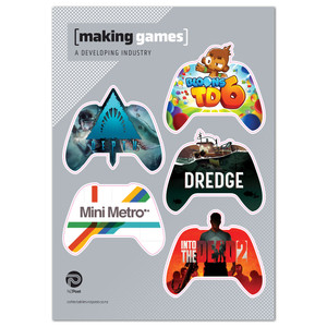 2024 Making Games - A Developing Industry Stickers | NZ Post Collectables