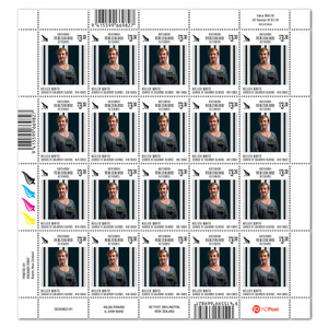 2024 Veterans - Kelley Waite $3.30 Stamp Sheet | NZ Post Collectables