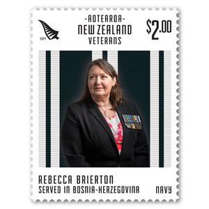 2024 Veterans - Rebecca Brierton $2.00 Stamp | NZ Post Collectables