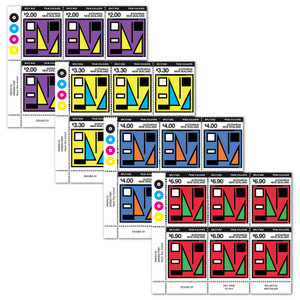 2024 Split Enz True Colours Set of Plate Blocks | NZ Post Collectables