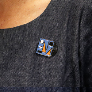 Split Enz True Colours Blue Pin Photo | NZ Post Collectables