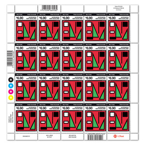 2024 Split Enz True Colours $6.90 Stamp Sheet | NZ Post Collectables