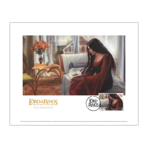 2023 The Lord of the Rings: Return of the King 20th Anniversary - Arwen Mini Art Print | NZ Post Collectables
