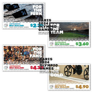 Paris 2024 Olympic Games Set of Cancelled Stamps | NZ Post Collectables