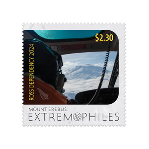 2024 Ross Dependency - Mount Erebus Extremophiles $2.30 Stamp | NZ Post Collectables