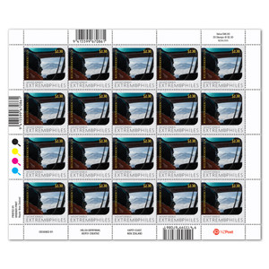 2024 Ross Dependency - Mount Erebus Extremophiles $2.30 Stamp Sheet | NZ Post Collectables