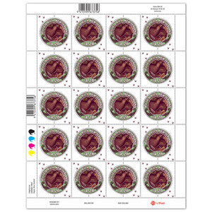 2025 Round Kiwi $4.20 Stamp Sheet | NZ Post Collectables