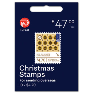 Christmas 2025 $4.70 Self-adhesive Booklet | NZ Post Collectables