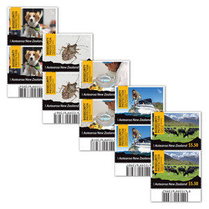 Biosecurity Protection Set of Barcode A Blocks | NZ Post Collectables